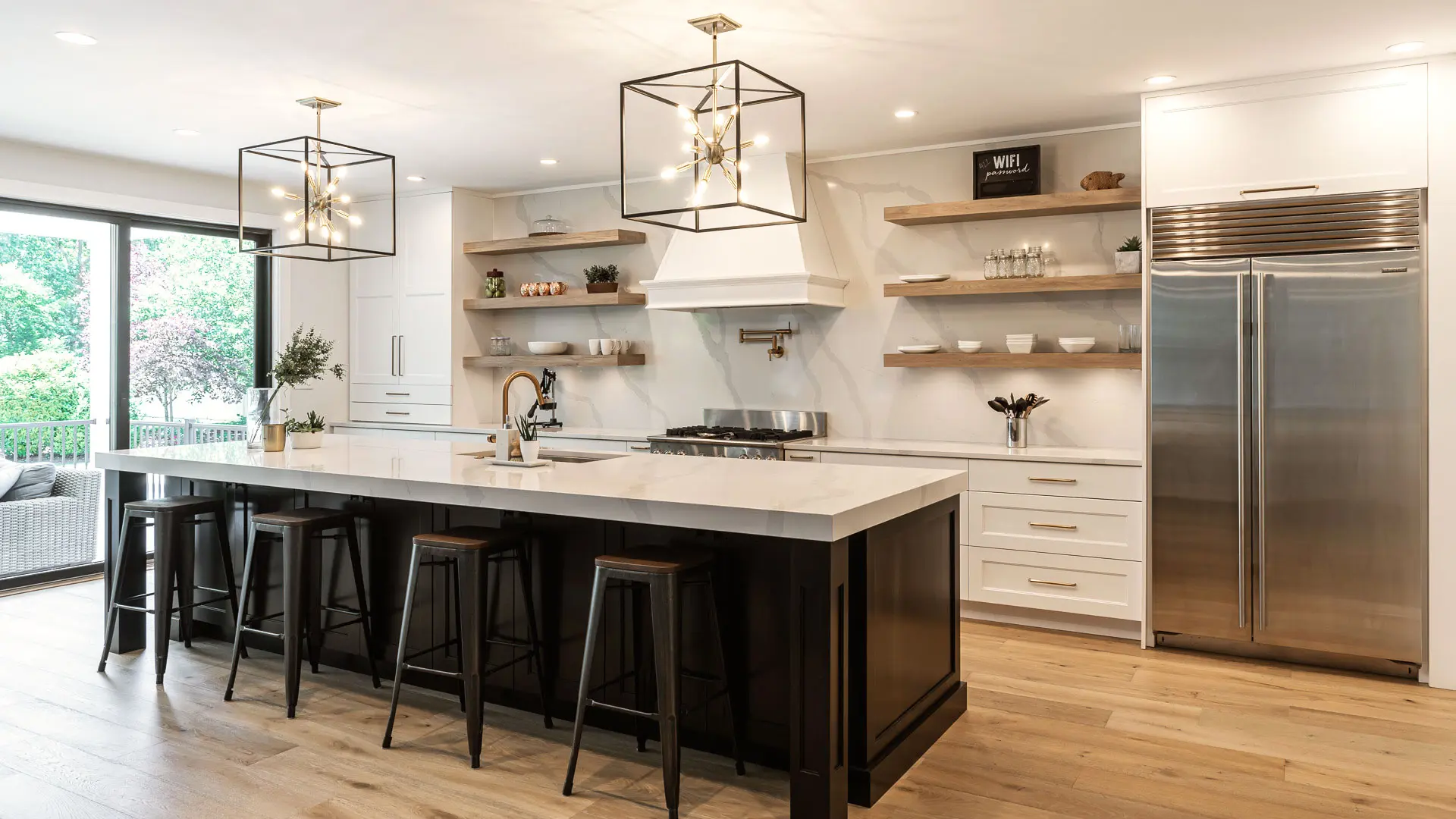 Transitional & Contemporary Kitchen in Whispering Lane, Egg Harbor Township